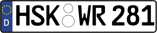 HSK-WR281