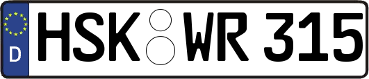 HSK-WR315