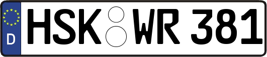 HSK-WR381
