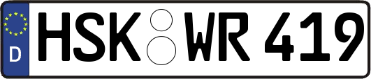 HSK-WR419