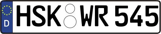 HSK-WR545