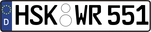 HSK-WR551