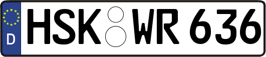 HSK-WR636