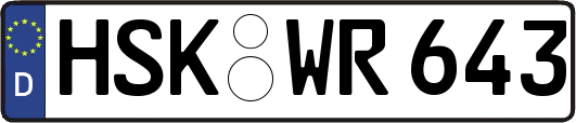 HSK-WR643