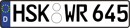 HSK-WR645