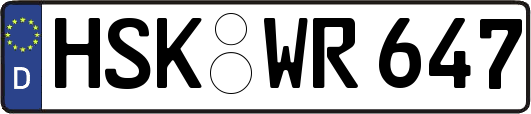 HSK-WR647