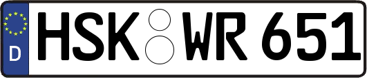 HSK-WR651