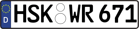 HSK-WR671