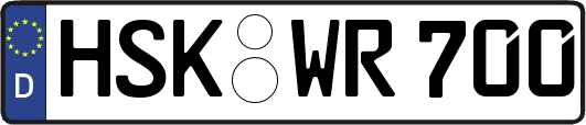 HSK-WR700