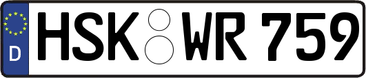 HSK-WR759