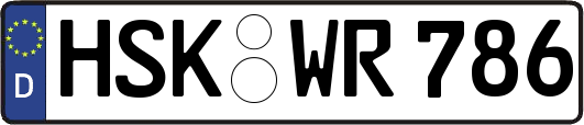 HSK-WR786