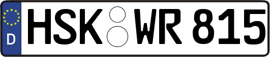 HSK-WR815