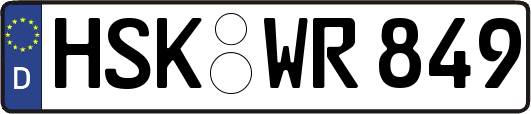 HSK-WR849