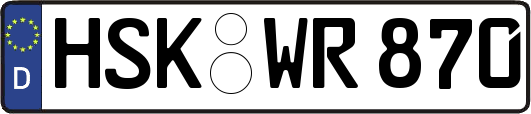 HSK-WR870