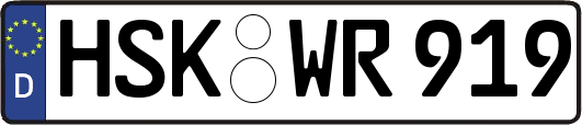 HSK-WR919