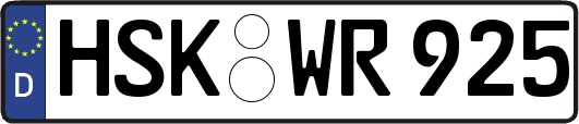 HSK-WR925