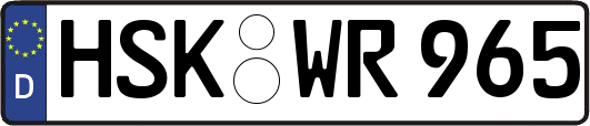 HSK-WR965