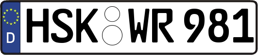 HSK-WR981
