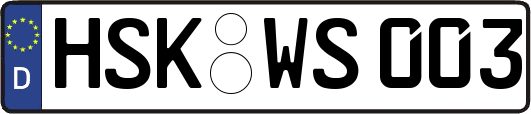 HSK-WS003