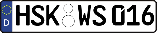 HSK-WS016