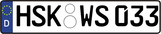 HSK-WS033