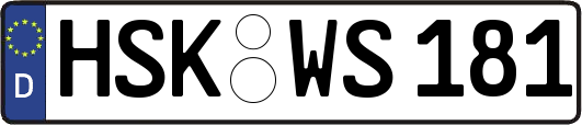 HSK-WS181