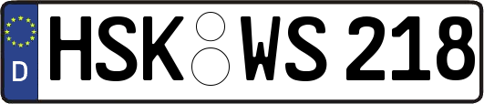 HSK-WS218
