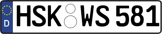 HSK-WS581