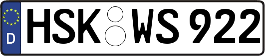 HSK-WS922