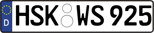 HSK-WS925