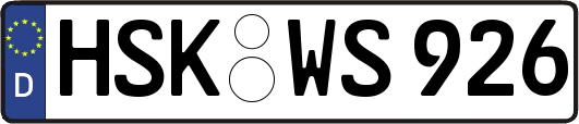 HSK-WS926