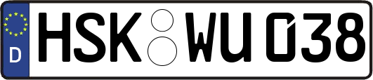 HSK-WU038