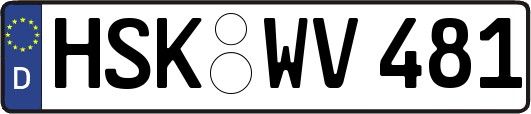 HSK-WV481
