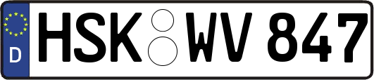 HSK-WV847