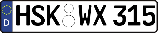 HSK-WX315