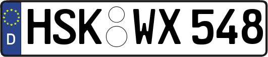 HSK-WX548