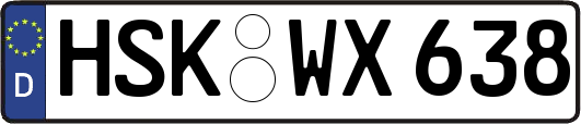 HSK-WX638