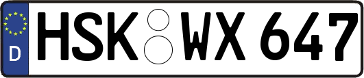 HSK-WX647