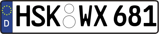 HSK-WX681