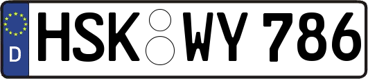 HSK-WY786