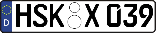 HSK-X039