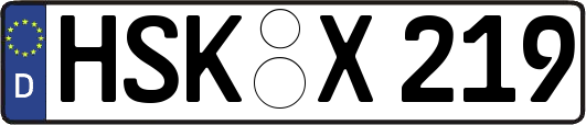 HSK-X219