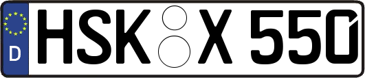 HSK-X550