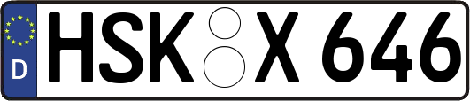 HSK-X646