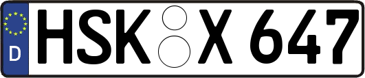HSK-X647