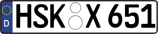 HSK-X651