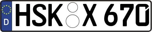 HSK-X670