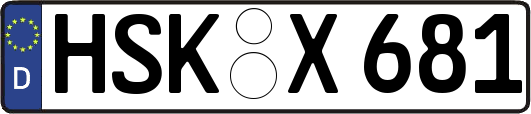 HSK-X681