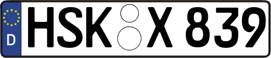 HSK-X839