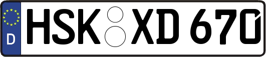 HSK-XD670